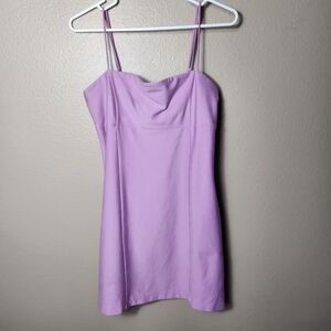 Urban Outfitters Lavender Spaghetti Strap Knit Dress-Size M (EUC)